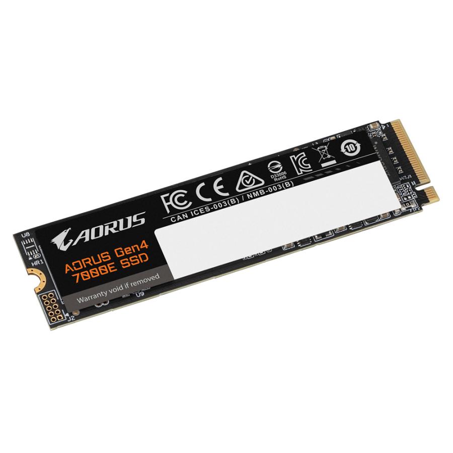 GIGABYTE AORUS Gen4 7000E SSD 容量1TB M.2(2280) 3D TLC 2.3mm｜AG470E1TBの画像