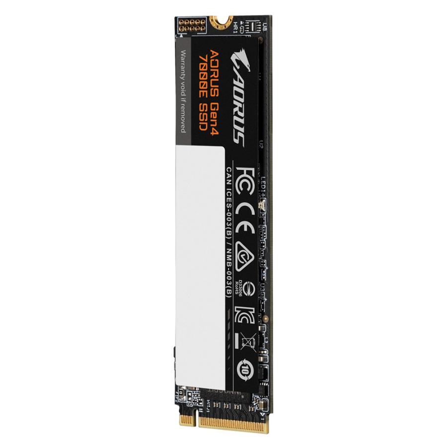 GIGABYTE AORUS Gen4 7000E SSD 容量1TB M.2(2280) 3D TLC 2.3mm｜AG470E1TBの画像