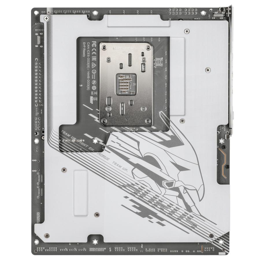 GIGABYTE X870E AORUS PRO X3D ICE ATX マザーボード ホワイト｜X870E A PRO X ICEの画像