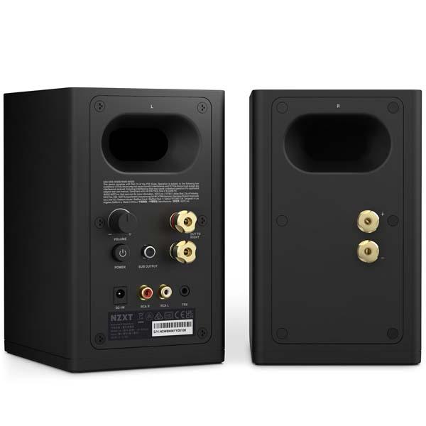 アウトレット特価・新品】NZXT Relay Speakers Black PCゲーマー向け