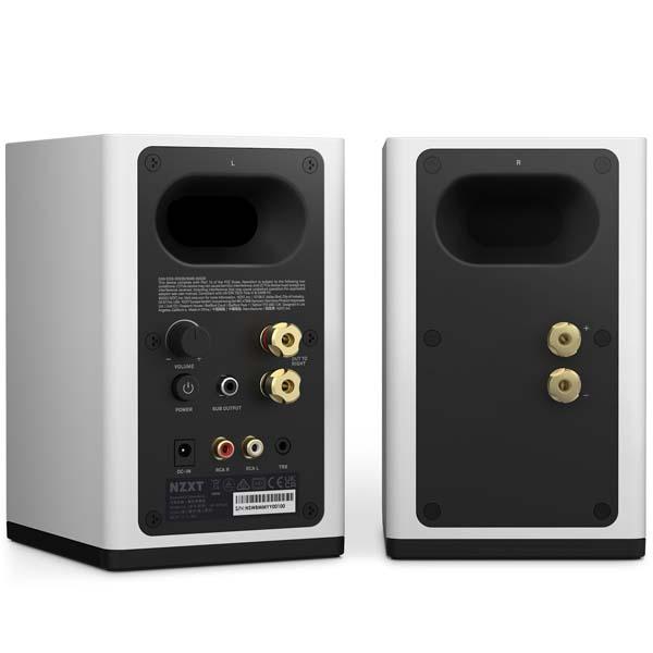 アウトレット特価・新品】NZXT Relay Speakers White PCゲーマー向け