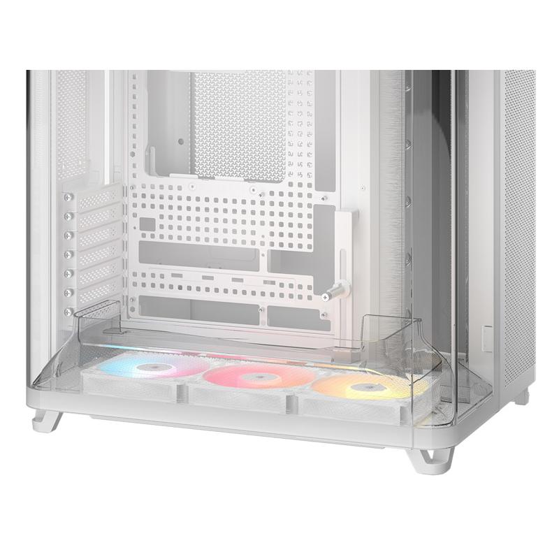 Corsair AIR 5400 RS-R ARGB Tempered Glass ミドルタワー型PCケース ホワイト｜CC-9011319-WW_10