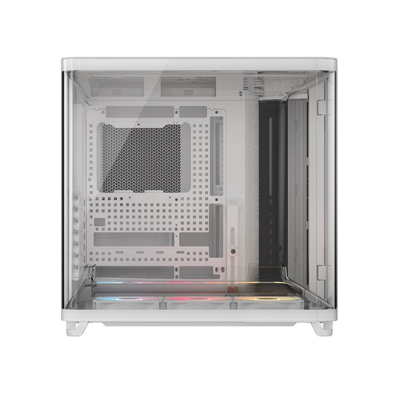 Corsair AIR 5400 RS-R ARGB Tempered Glass ミドルタワー型PCケース ホワイト｜CC-9011319-WW_3