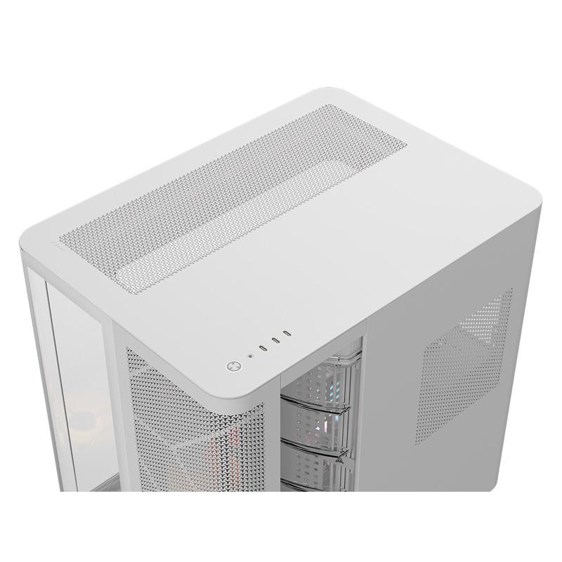 Corsair AIR 5400 RS-R ARGB Tempered Glass ミドルタワー型PCケース ホワイト｜CC-9011319-WW_8