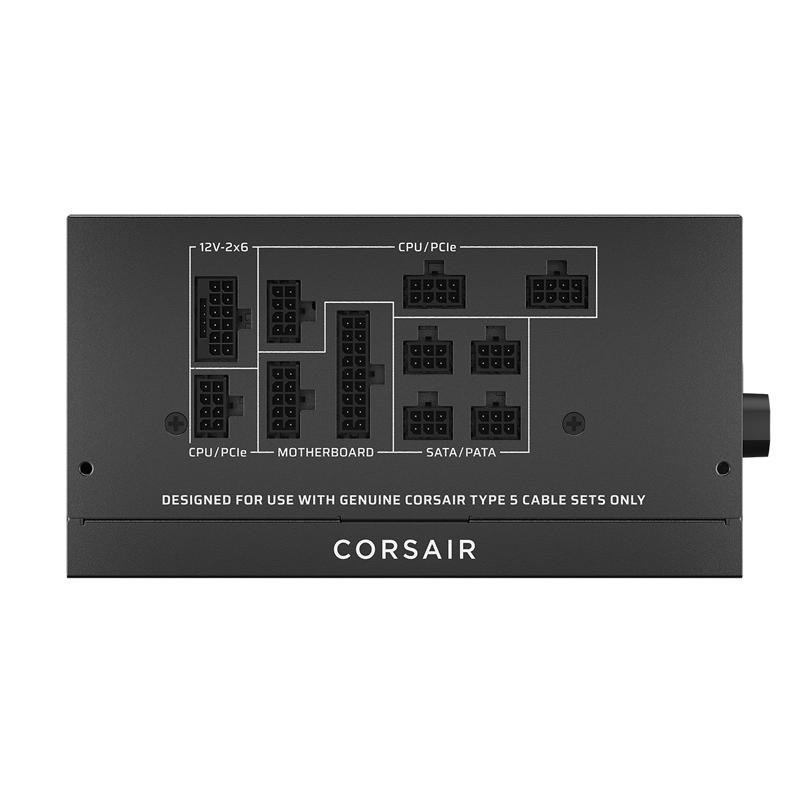 Corsair RM850x Shift 2025 フルモジュラーPC電源ユニット 850W｜CP