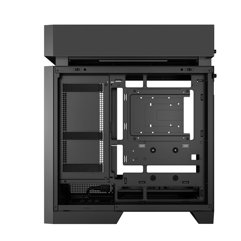 Deepcool CL660 ハイパースプリット構造採用 ATXケース ブラック 水冷