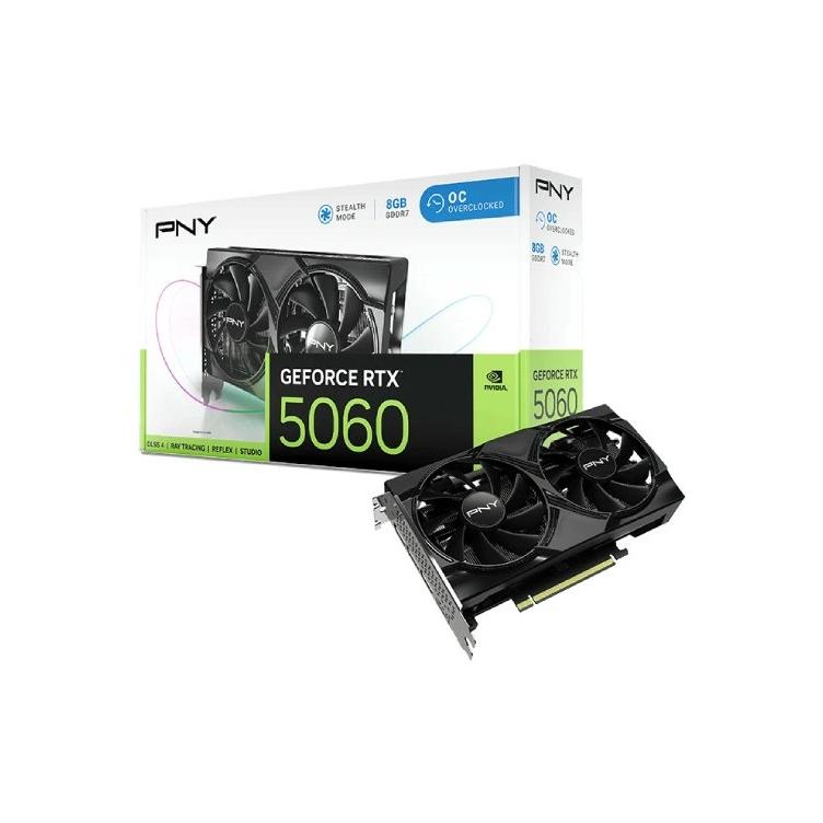 PNY GeForce RTX5060 8G OC 新品未使用未開封納品書付き｜Yahoo!フリマ