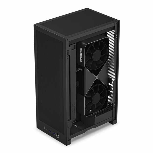 NZXT H2 Flow Black Mini-ITX PCケース ブラック｜CI-H21FB-01