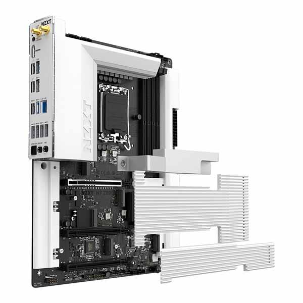 NZXT N7 Z890 ATX Gaming Wi-Fi Motherboard White｜N7-Z89XT-W1の画像
