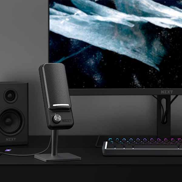 NZXT CAPSULE ELITE ブラック コンデンサーマイク アウトレット特価・新品】NZXT CAPSULE ELITE WIRED USB MICROPHONE