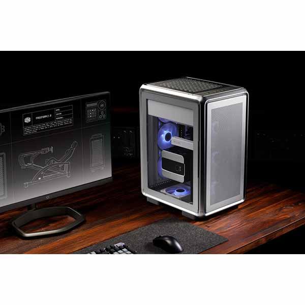 Cooler Master MasterFrame 400 Mesh Silver オープンフレームPCケース