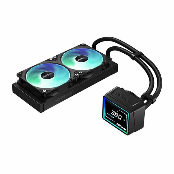ASRock Challenger 240 Digital 簡易水冷CPUクーラー ブラック
