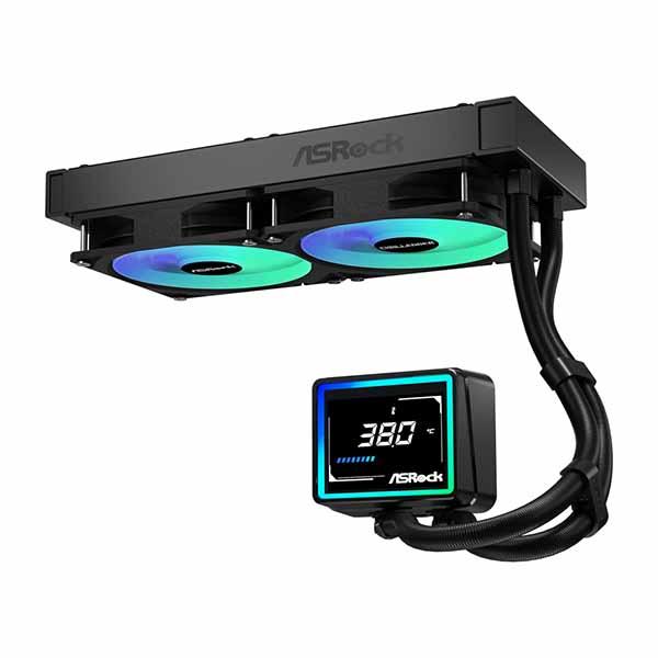ASRock Challenger 240 Digital 簡易水冷CPUクーラー ブラック