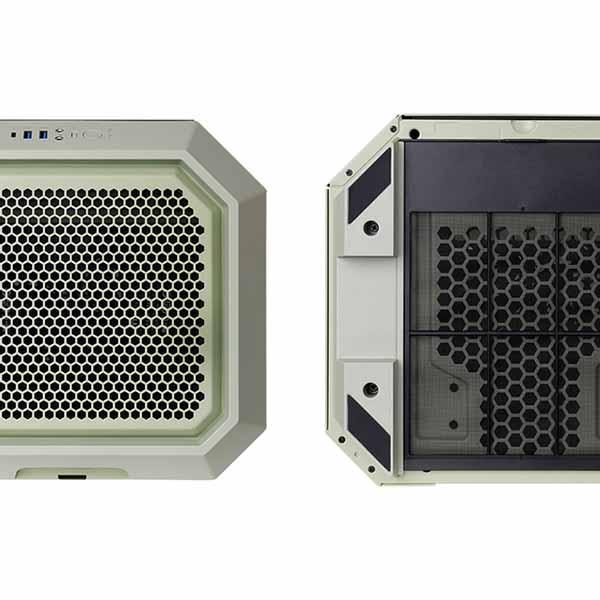 【アウトレット特価・新品】Thermaltake The Tower 250 Matcha Green ミニタワー型PCケース マッチャグリーン｜CA-1Z9-00SEWN-00