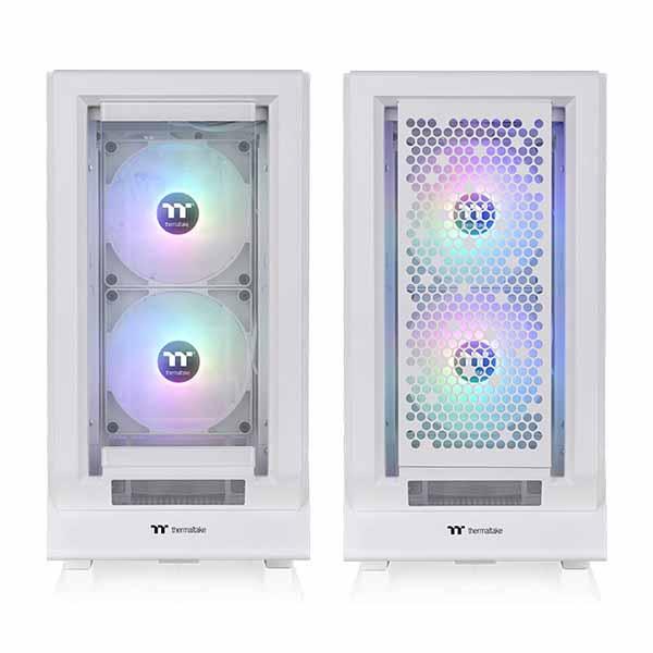 【アウトレット特価・新品】Thermaltake Ceres 350 MX Snow 交換可能な2種類のフロントパネルを付属 ミドルタワー型PCケース ホワイト｜CA-1Z3-00M6WN-00_2