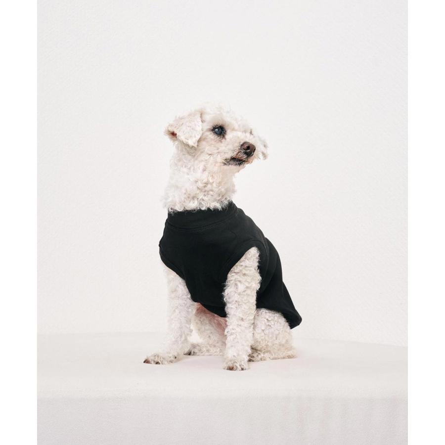 【N21】 LOGO TANK - BLACKの画像