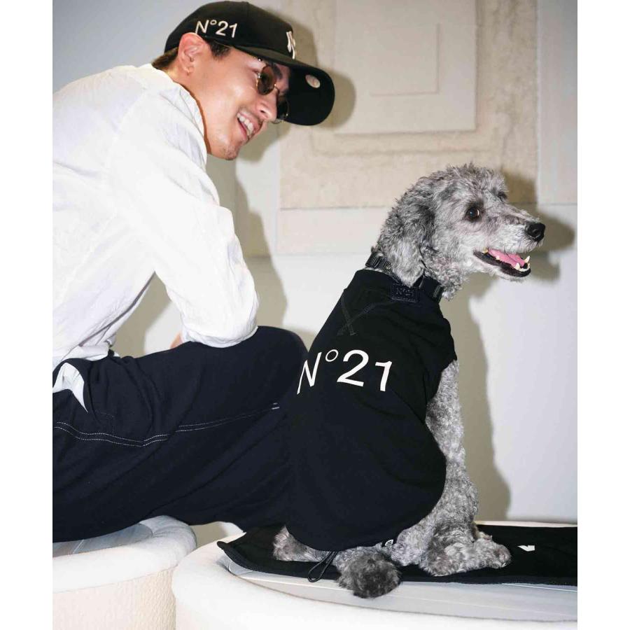 【N21】 LOGO TANK - BLACKの画像