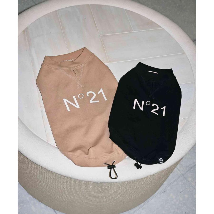 【N21】 LOGO TANK - BLACKの画像