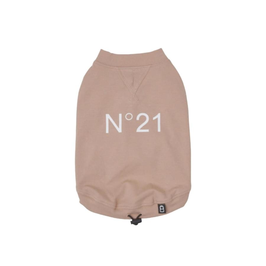 【N21】 LOGO TANK - BEIGEの画像