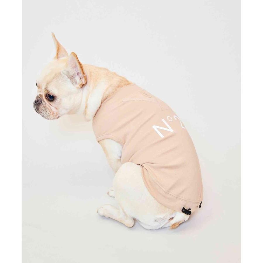【N21】 LOGO TANK - BEIGEの画像