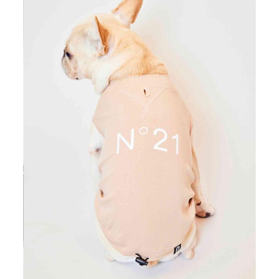 【N21】 LOGO TANK - BEIGEの画像