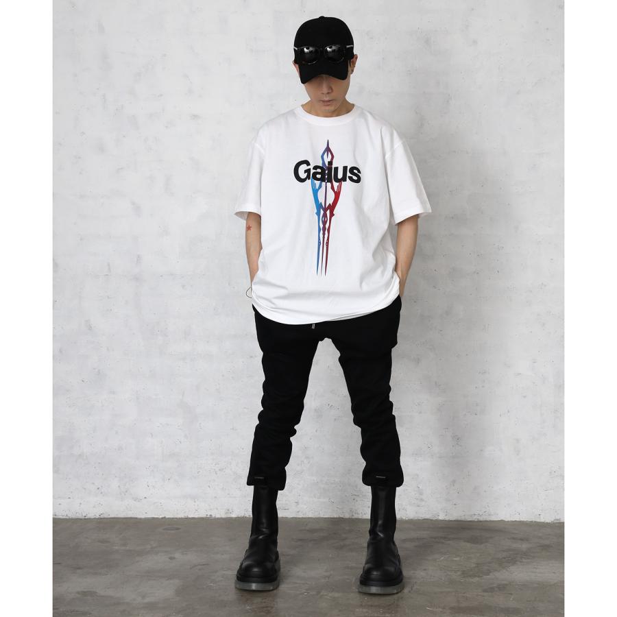 Gaius T-Shirt (WHITE)｜itempost｜07