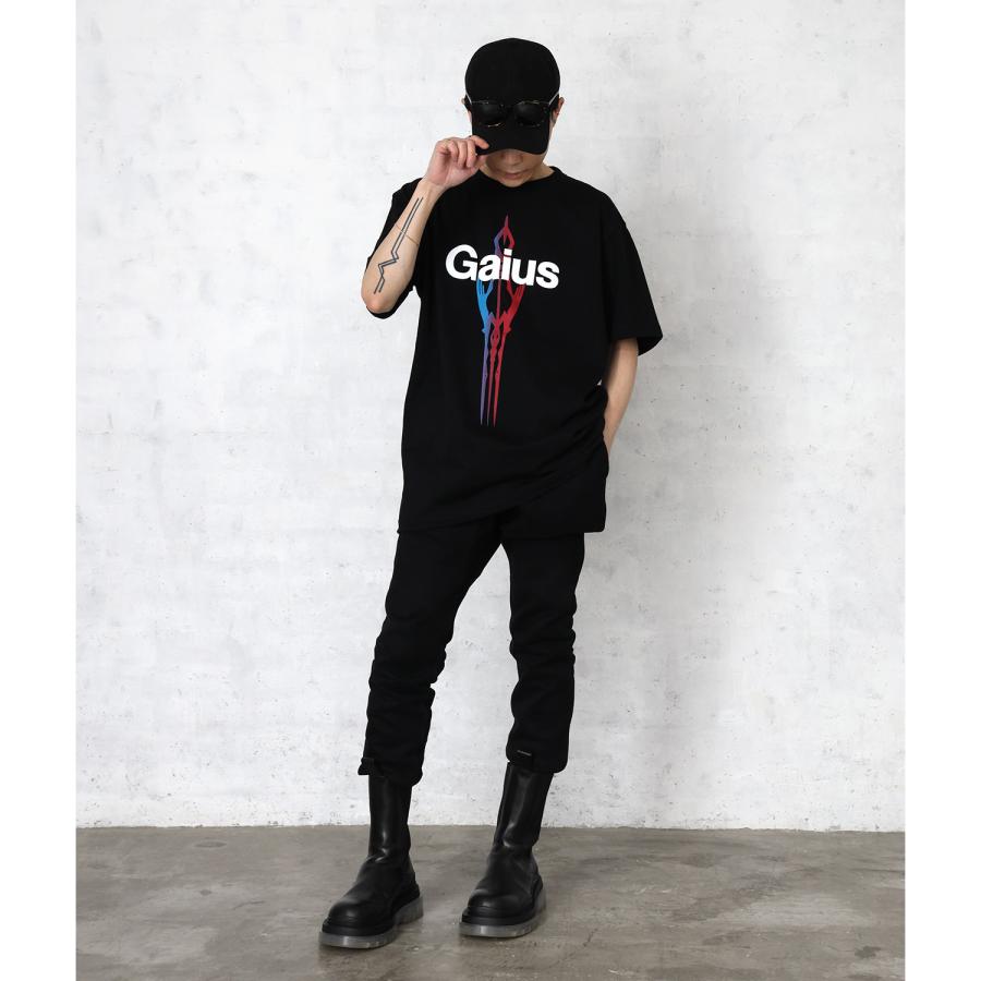 Gaius T-Shirt (BLACK)｜itempost｜04