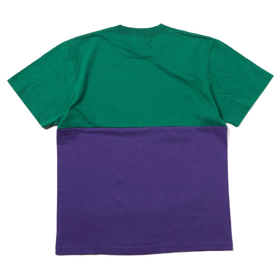 TOKYO-3 2Tone T-Shirt β (GREEN×PURPLE)｜itempost｜04
