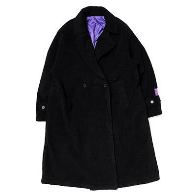 ジャケット・アウター res RADIOEVA BOA CHESTERFIELD COAT EVANGELION BOA CHESTERFIELD COAT (BLACK) : shopooo by GMO - 通販