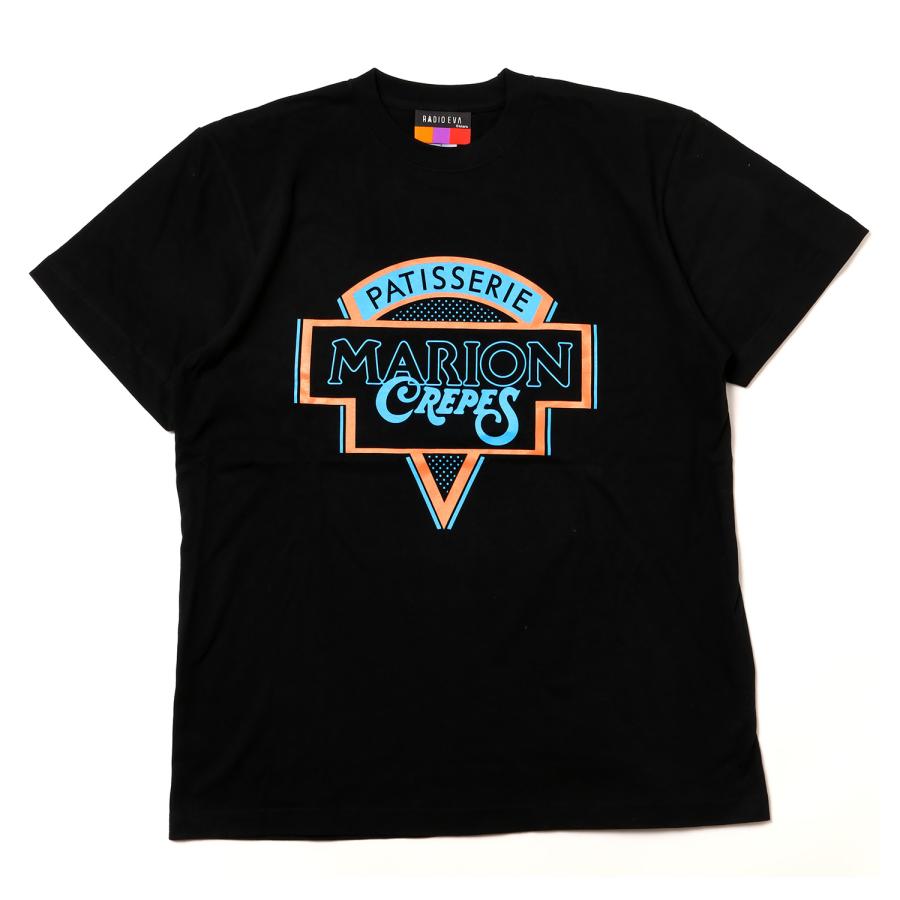 EVANGELION × MARION CREPES T-Shirt (BLACK(EVA-00))｜itempost｜02
