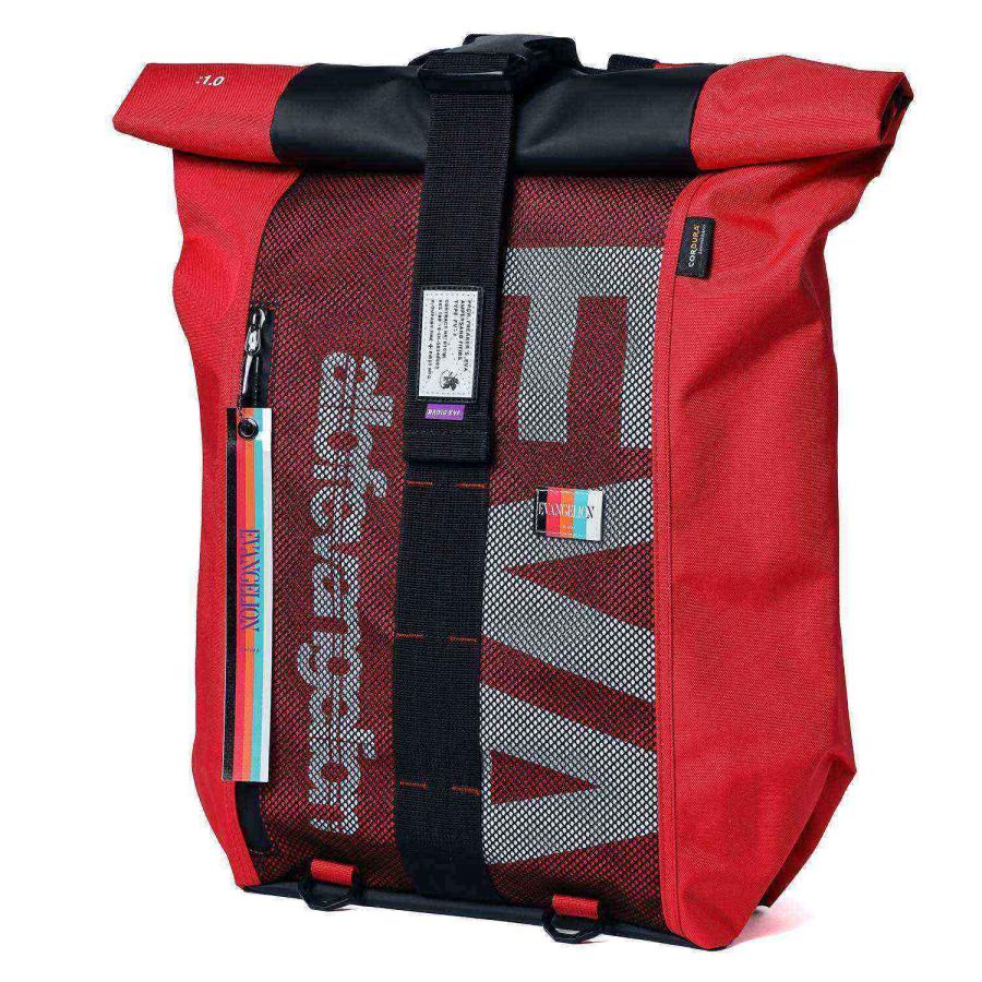 EVANGELION SHIN ROLL BACK PACK by FIRE FIRST (RED) : shopooo by
