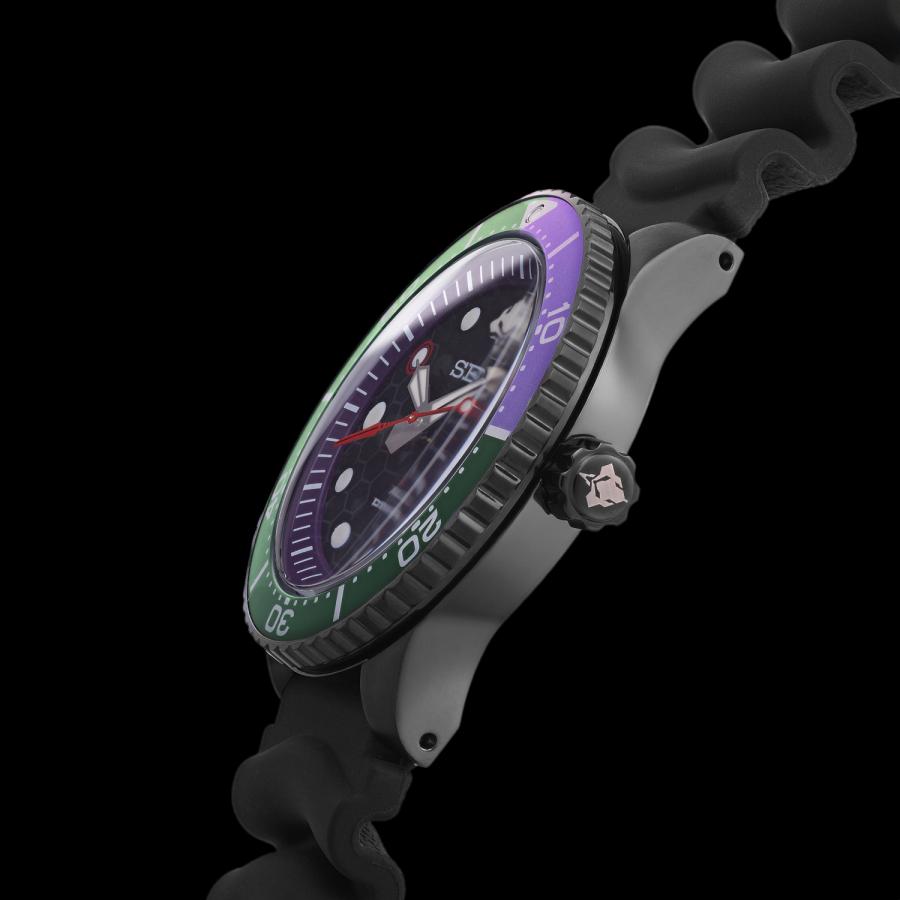 EVA×NOTICE ダイバーウォッチ ドットVer EVA-01 EVA-01 DIVER'S WATCH （EVA-01 MODEL） : shopooo by GMO - 通販