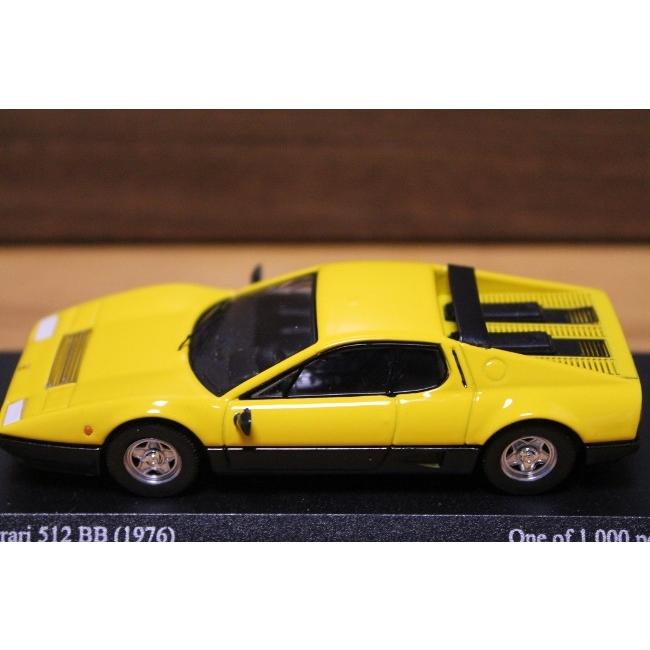 ベストモデル 1/43 フェラーリ 512BB イエロー/ブラック KBK005 ベストモデル 1/43 フェラーリ 512BB イエロー/ブラック KBK005