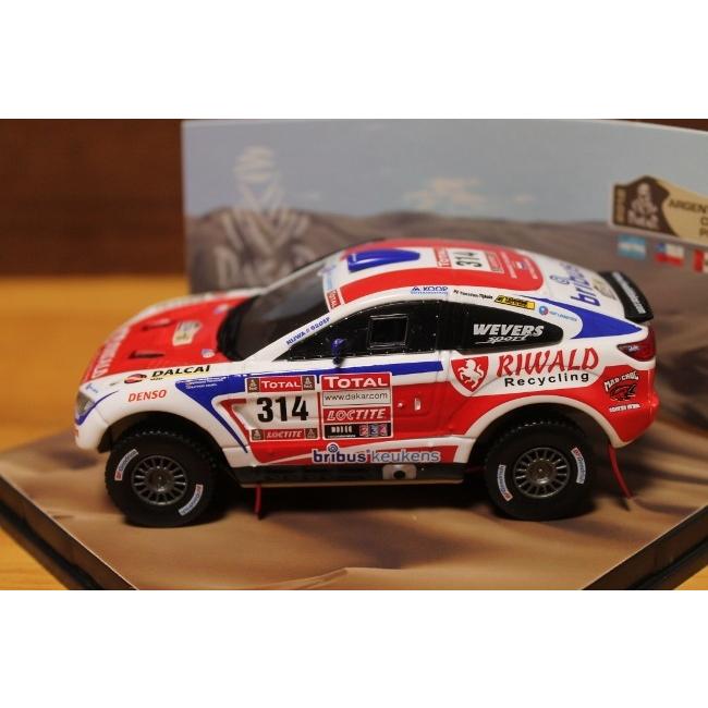 ビテス 1/43 三菱レーシング ランサー 2012ダカール・ラリー ＃314 NO