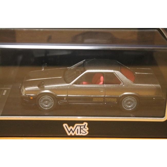 WIT’S 1/43 日産 スカイライン RS TURBO ガンメタ/ブラック W342の画像