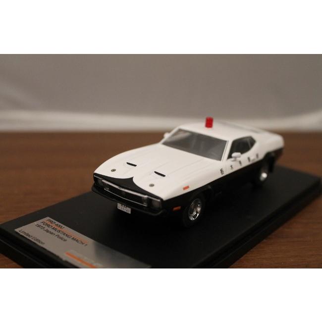 プレミアムX 1/43 フォード ムスタング マッハ1 1973 パトカー PRD400J