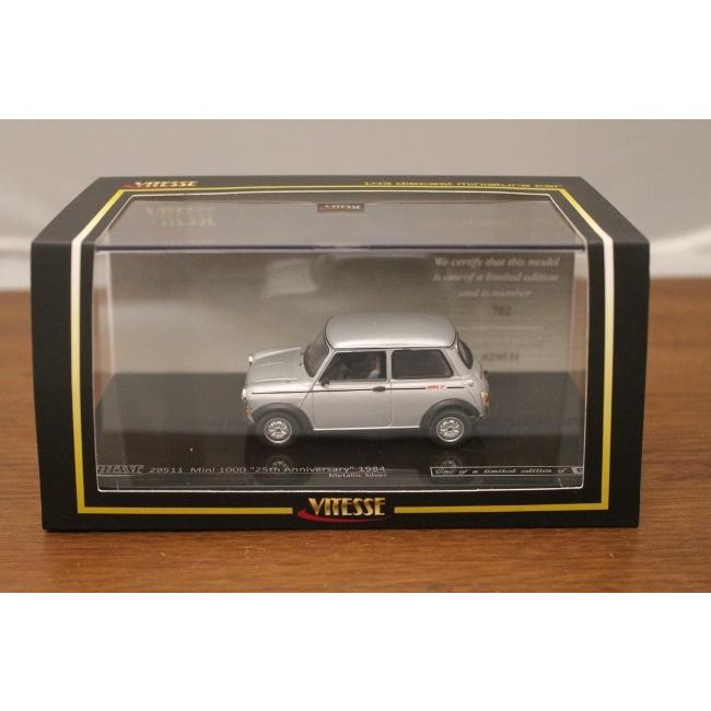 ビテス 1/43 ミニ 1000 25th アニバーサリー メタリックシルバー 29511の画像