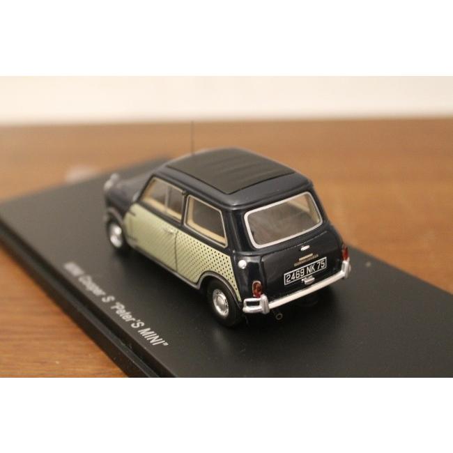 シュコー1/43 ミニクーパーS peter'S MINI ブラック/ベージュ