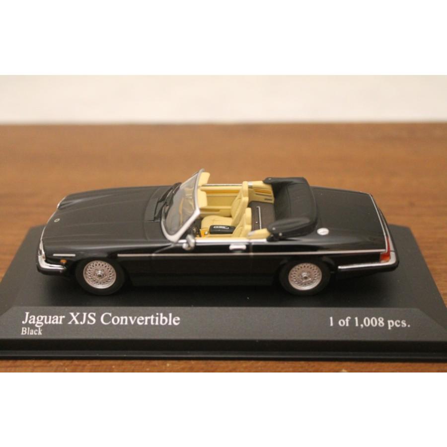 ミニチャンプス1/43 ジャガー XJS カブリオレ 1988 ブラック 400130434 