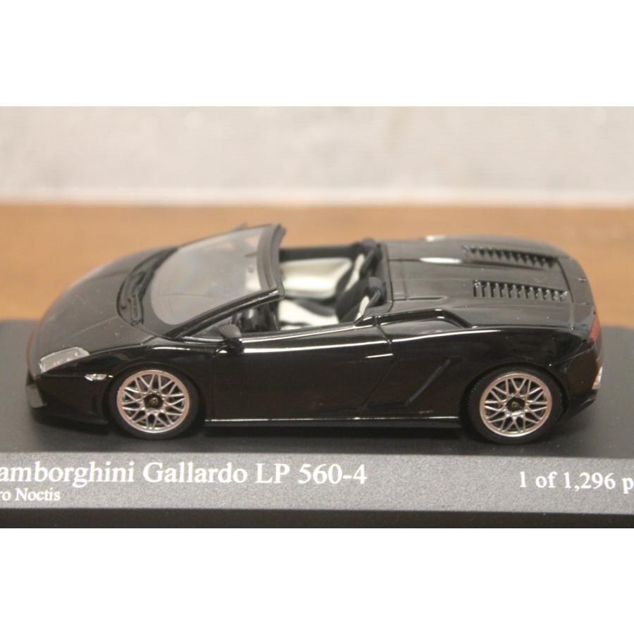 MINICHAMPS1/43　ランボルギーニ　ガヤルドLP560-4　スパイダー　2009　ブラック　400103830_1