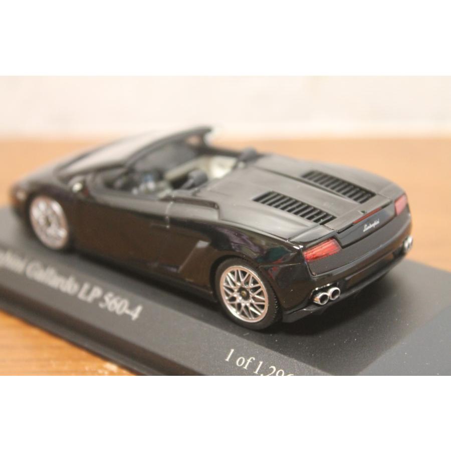 MINICHAMPS1/43　ランボルギーニ　ガヤルドLP560-4　スパイダー　2009　ブラック　400103830_2