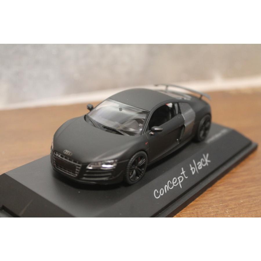 シュコー1/43 アウディR8 GT マットブラック「コンセプトブラック