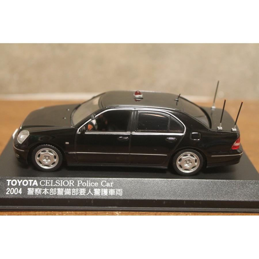 レイズ トヨタ セルシオ 警察本部 警備部 要人警護車両 1/43 レイズ1/43 トヨタ セルシオ2004 警察本部警備部要人警護車両 H7430401