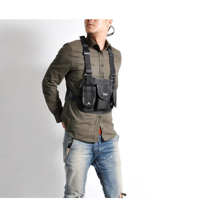 チェストバッグ ボディバッグ chest bag 【メンズミリカジアイテム!!】#A918｜itempost｜19