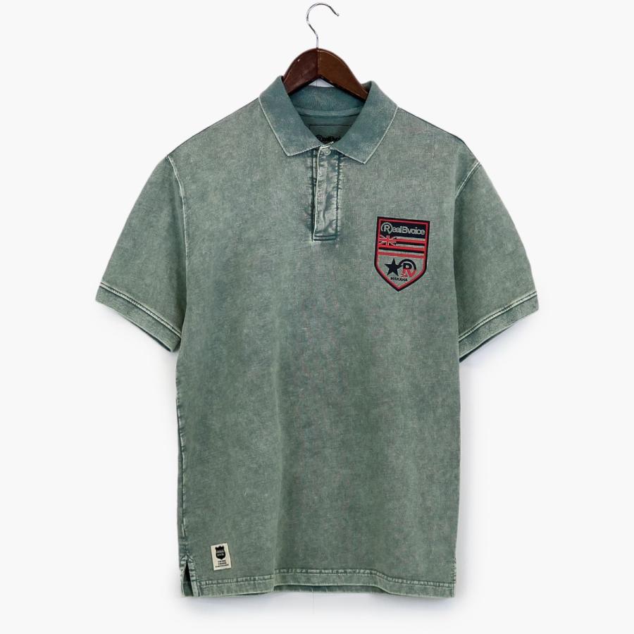 EMBLEM PIGMENT POLO SHIRT｜itempost｜04