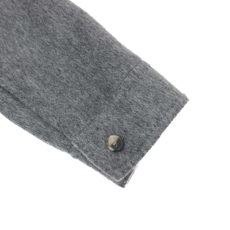 RING JACKET Napoli ダブルフェイスカシミヤ 3rdタイプジャケット【グレー/無地】の画像