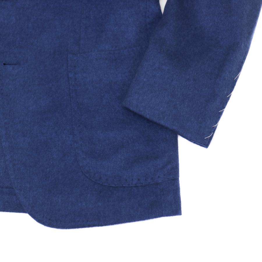 Model NO-286 ジャケット CASHMERE×SILK【ネイビー/無地】の画像