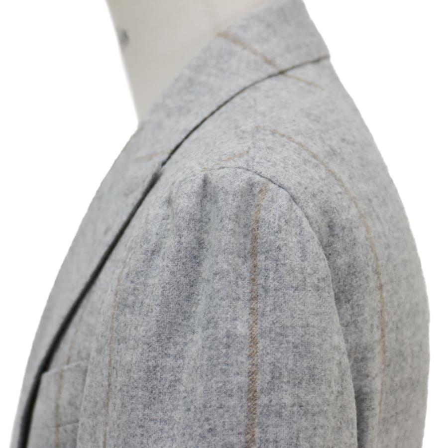 Model NO-296 ジャケット WIDE STRIPE 【グレー/ストライプ】の画像