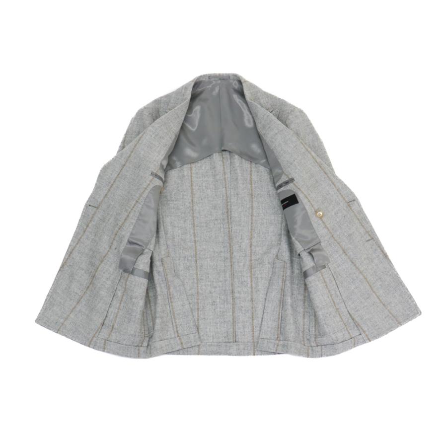 Model NO-296 ジャケット WIDE STRIPE 【グレー/ストライプ】の画像