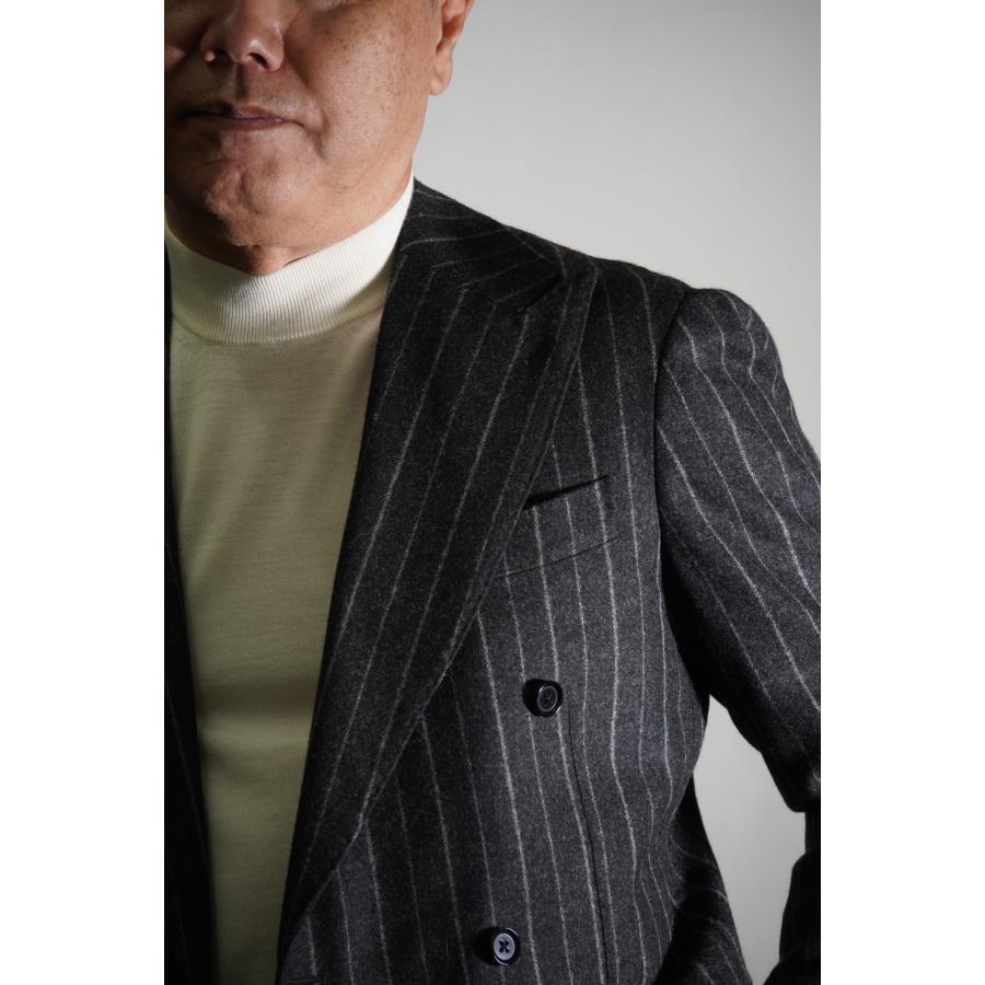 Model NO-296/S-178 スーツ british flannel【グレー/ストライプ】の画像